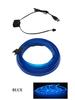 1-5M Car Interior Lights LED Strip Atmosphere Lamp DIY Styling Decorative Light USB EL Wiring Auto Interior Decor Accessories