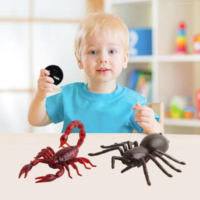 Simulácia RC pavúk Hračka Diaľkové ovládanie Bezdrôtový robot Tarantula Škorpión Hračka Realistické plazenie