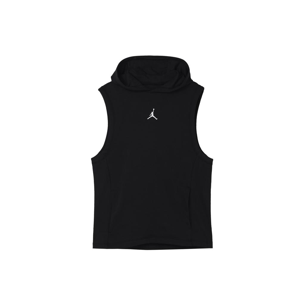 Jordan Dri-FIT Sport Men's Knitted Sleeveless Hoodie Black DZ0572-010