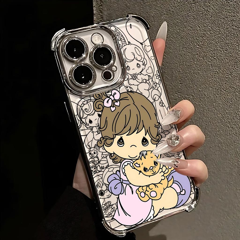 Neue galvanisierte Handyhülle für Oppo Realme C85 15T C71 C75 C55 C53 C30 C35 C33 C31 C21 14 13 12 Pro Plus Sturzfest P-Kostbares Paar