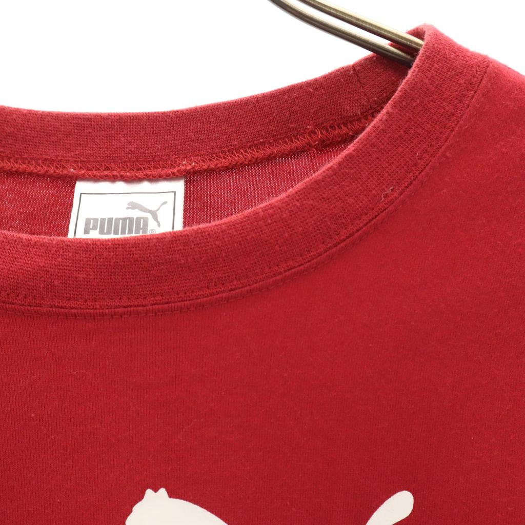 Puma Short Sleeve T-shirt M Red Men's Used