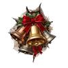 3D Holiday Wall Art Christmas Stickers, Decals for Living Room Bedroom And Party Decorative Stickers Decor, Removable PVC Festive Home Entrance