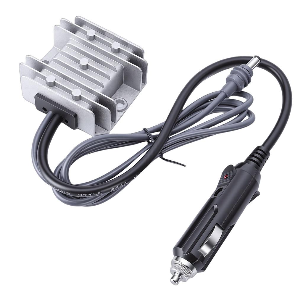 DC Step Up Converter Adapter Fit for Mini Dish 12V 24V To 30V 3.5A Car Power Supply Boost Converter with Cigar Lighter