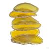6x Irregular Agate Slice Crystal Charms Crafts DIY Bracelet Earring Necklace