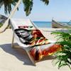 CR7 Print Beach Towel, Large Soft Quick Dry Towel for Beach Camping Swimming