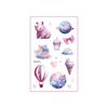 Fairy Tale Glitter Tattoo Stickers: Waterproof Butterfly, Unicorn & Bear Designs