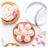 Cercle À Tarte - Scrapcooking - Rond Inox - Pack De 4 - Diamètre 8 Cm - Perforés