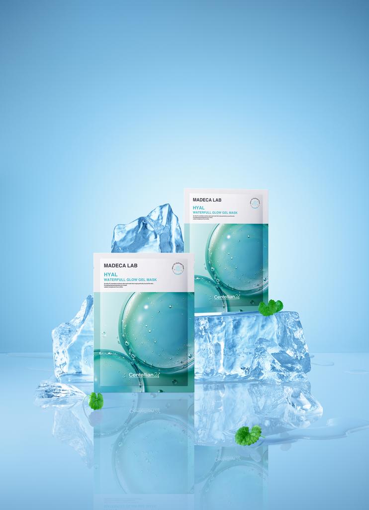 CENTELLIAN24 Madeca Lab Hyal Waterful Glow Gel Mask (10 Sheets)