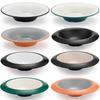 Plato de Sombrero de Paja de Melamina: Plato Hondo Imitación Porcelana para Hotel y Restaurante - Ideal para Cocina Occidental, Sopas, Ensaladas Artísticas y Uso Comercial