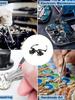 10x 15x 20x 25x LED eye lens with magnifying glass for antique jewelry and clock repair
