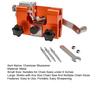 1 Set Chainsaw Sharpener Kit with 3/5/10 Sharpening Rods Portable Hand Crank Chainsaw Sharpening Jig Tools Kit with Sharpening Heads