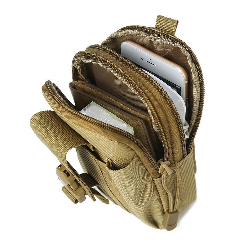 Multipurpose Waterproof Tactical Fanny Pack With Spacious Compartments For Military Use
