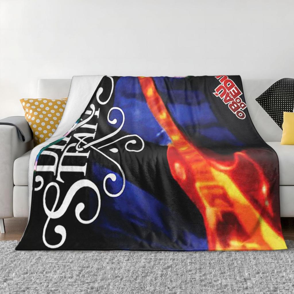 Dire Straits Brothers In Arms Album Cover Blankets Warm Flannel Throw Blanket Cover for Bed Living room Picnic Travel Home Sofa