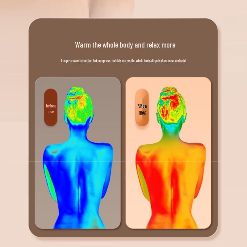 AUX Multifunction Neck and Back Massage Pillow