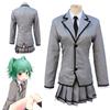 Premium Kaede Kayano School Student Uniform Cosplay Costume And Beautiful Wig Set