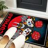 Cup-head And Mugman Adventure Office Rug Chair Mat, Game Carpet, Suitable for Front Door, Bedroom, Living Room, Desk, Holiday Gift
