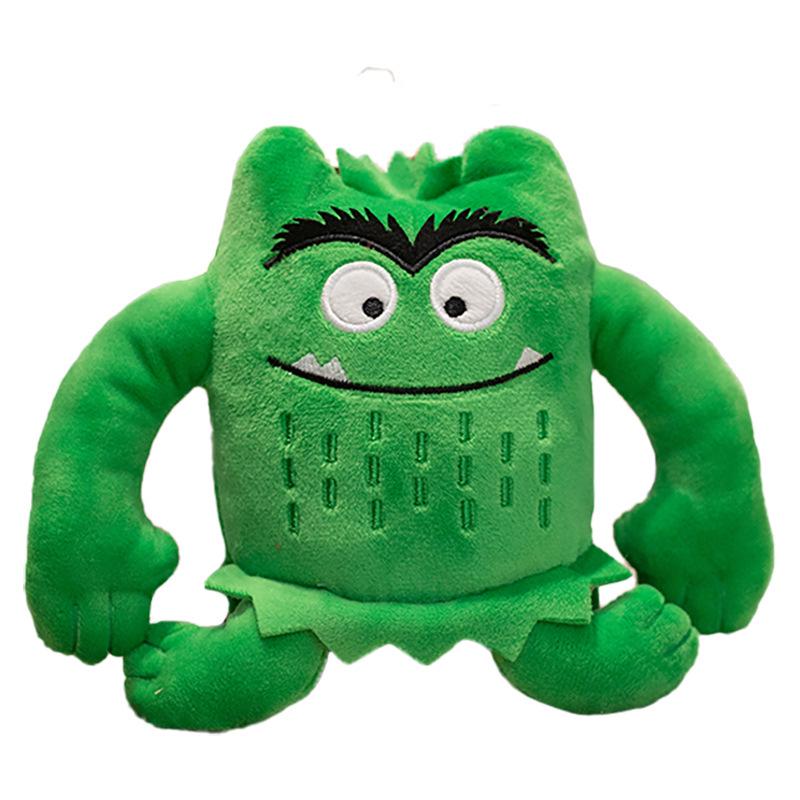 Multicolor Little Monster Plush Toy Hair Tie - 6 Fun Designs