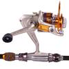 Fishing Rod SET 1.8-2.7M Carbon Telescopic Pole and 13+1BB Metal Spinning Reel Fishing Tackle
