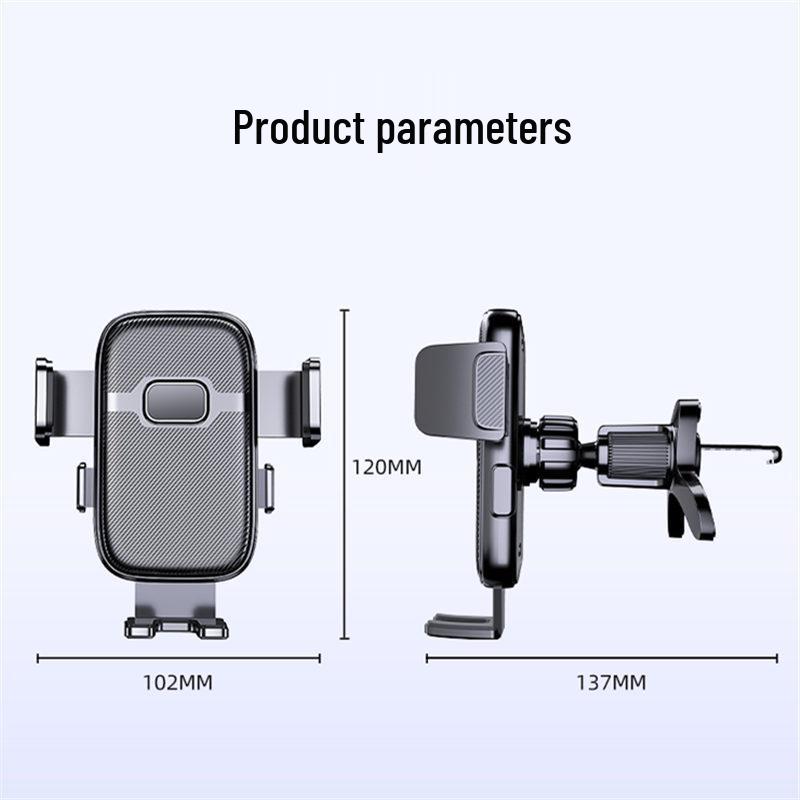 2025 Spirálový háček Držák na telefon do ventilace auta: Multifunkční držák navigace