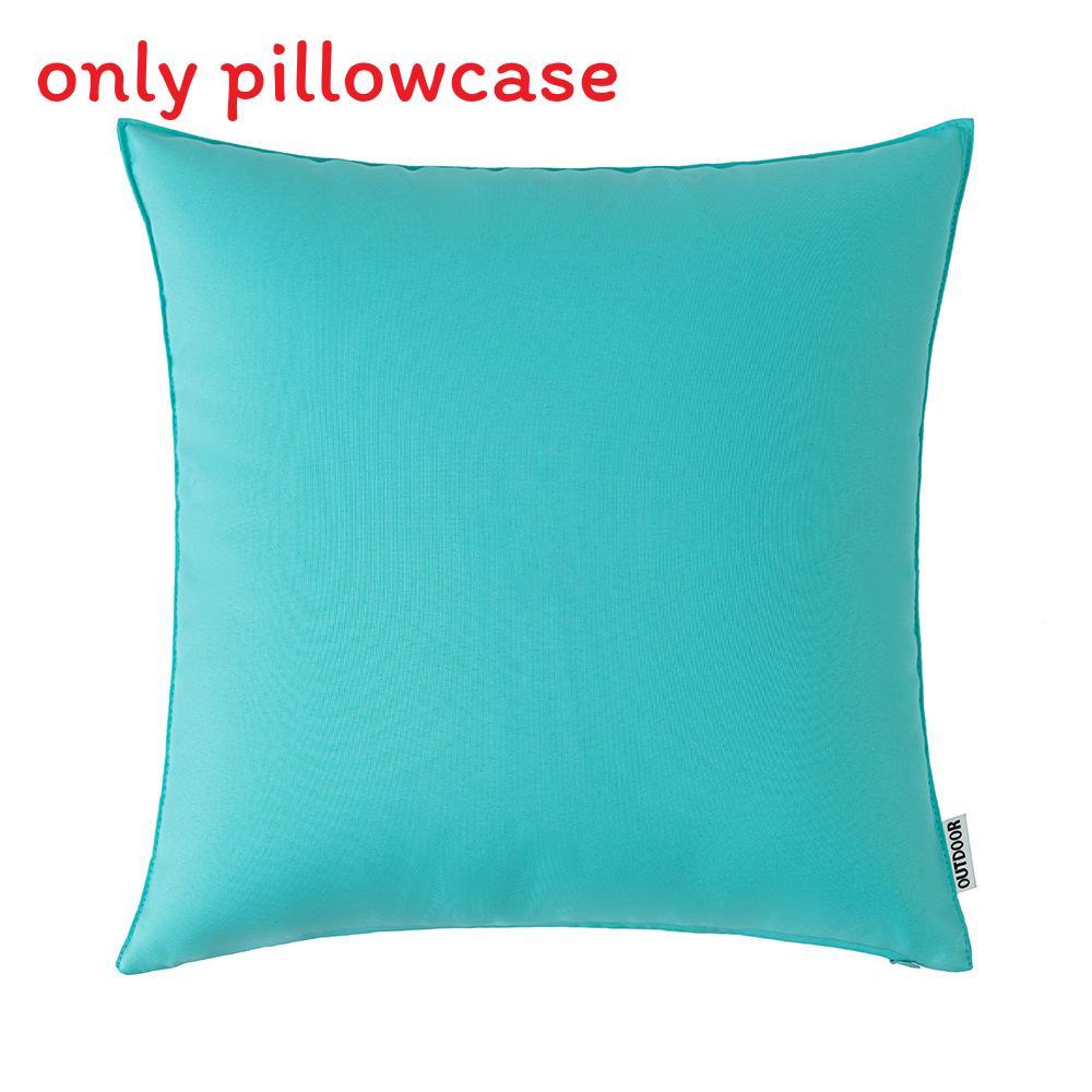 Oxford Fabric Outdoor Waterproof Cushion Cover For Lounge And Patio Decor