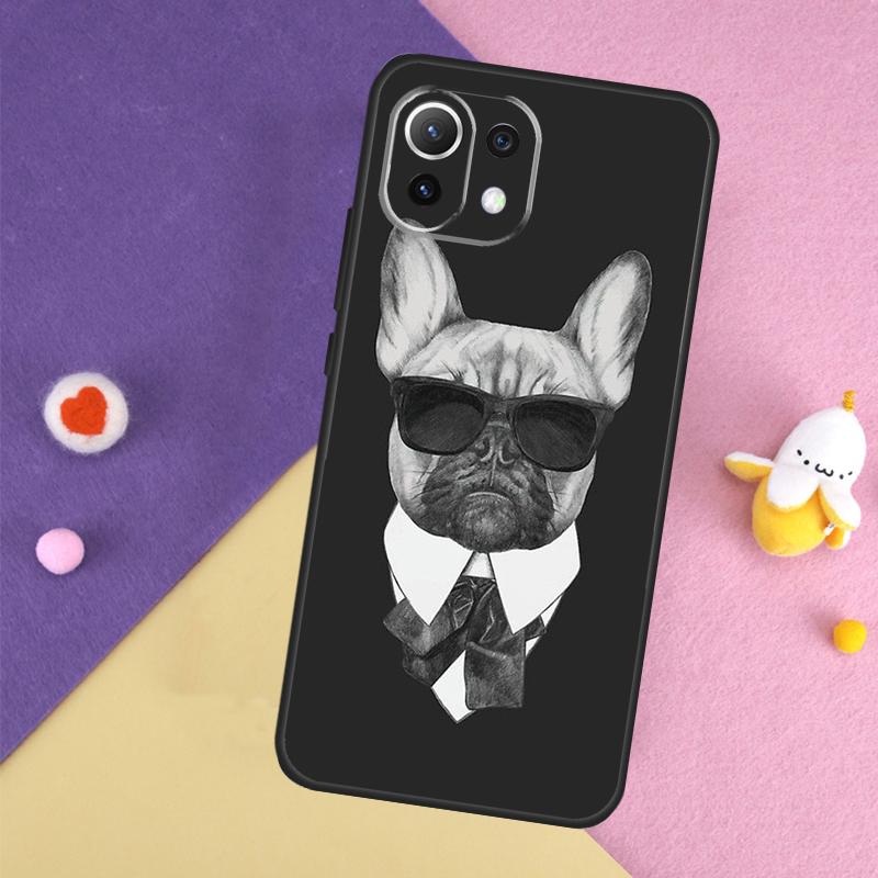 

Чехол с французским бульдогом для Xiaomi 15 Ultra 13 14 14T 11T 12T 13T Pro POCO X7 Pro X3 X5 X6 F5 F6 M6 Pro POCO X5 Pro