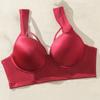 TK Large Size Women's Hollow Large Cup Bra Wide Shoulder Strap Comfortable European and American Large Size Underwear, Bra
