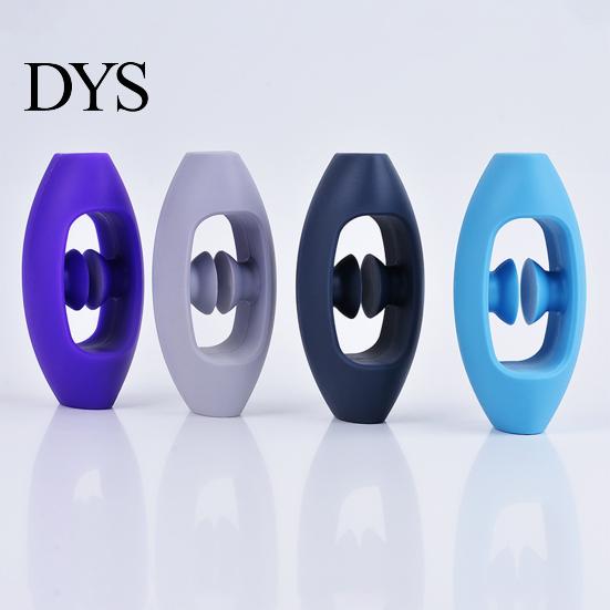 Pocket Stress Reliever Hand Grip Strengthener with Suction Cup Relief Finger Reducer Toy Exerciser Muscle Strengthening Trainer Silicone Ring