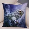 Cute Animal Pillowcase Wild Owl Cushion Cover Decorative Sofa Home Children's Room