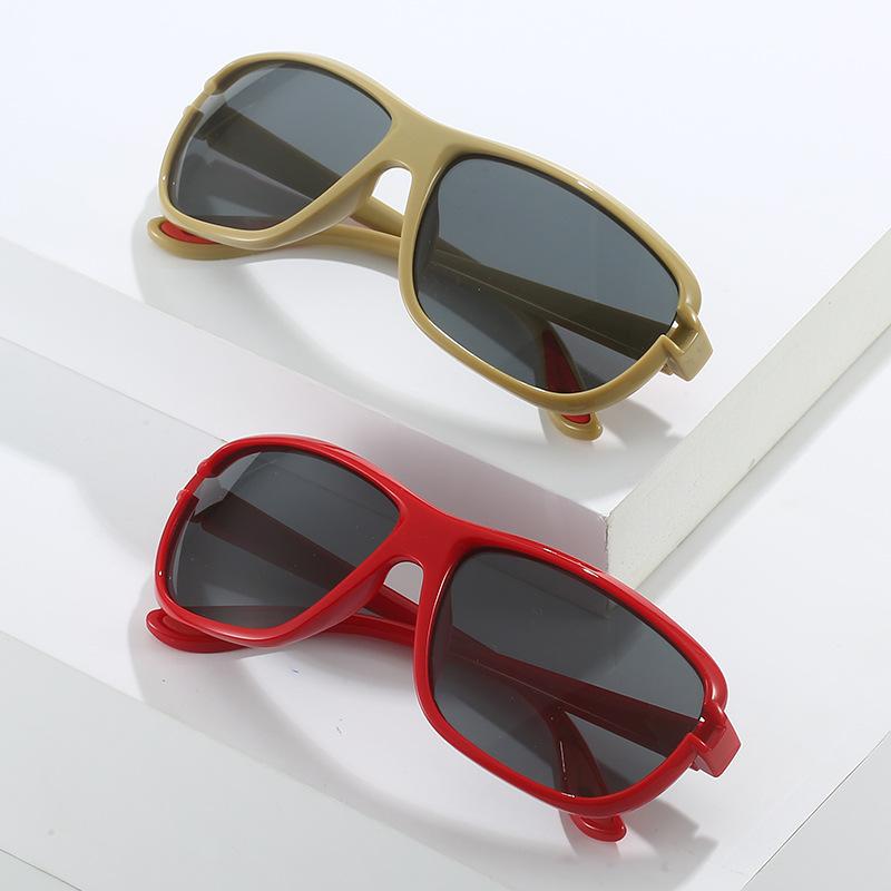 Colorful Trendy Sunglasses, Men'S And Women'S Outdoor Sunshades, Cycling Glasses, Pc Sports Glasses