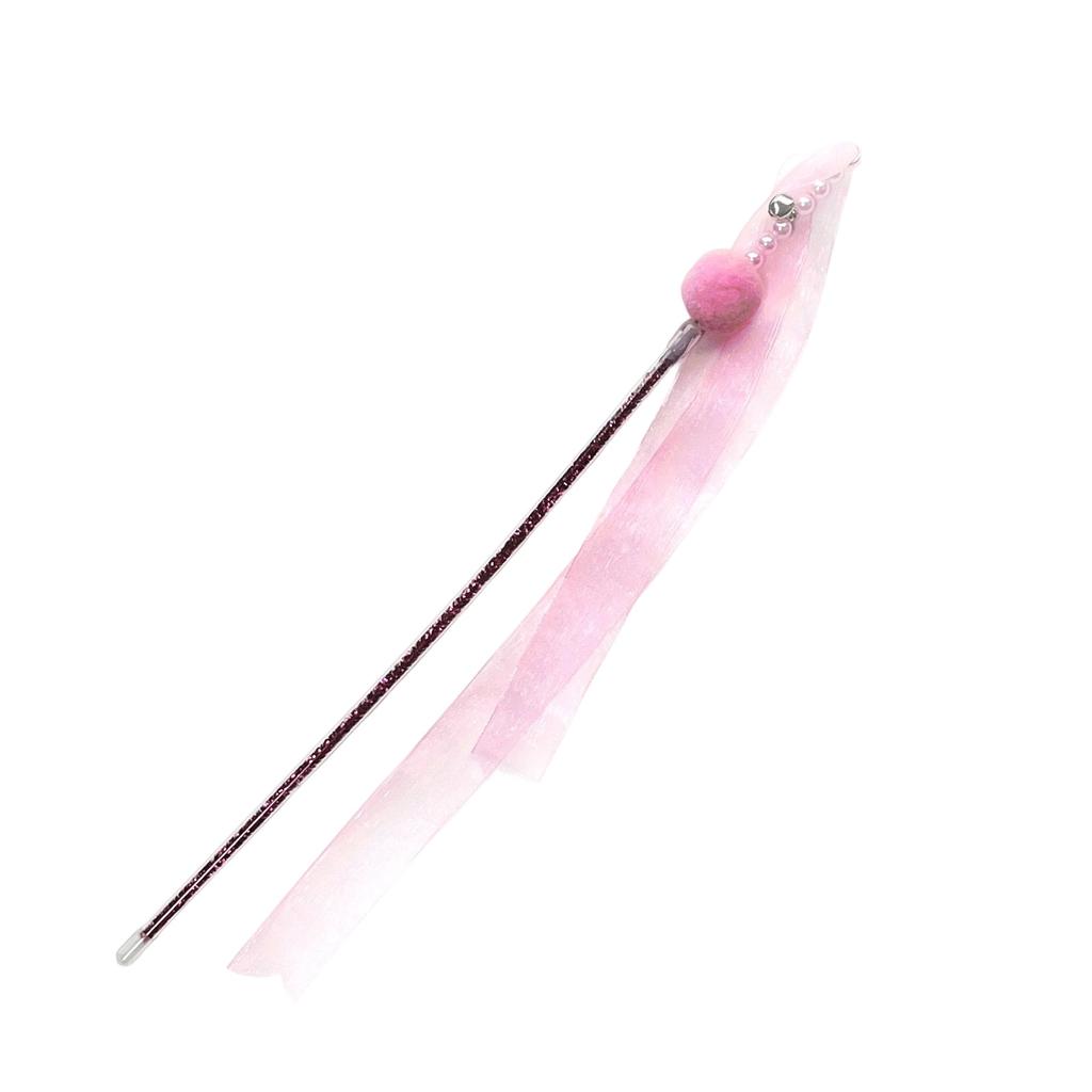 Colorful Pet Teasers, Feather Bell Toys, Suitable For Kittens To Play With, Made Of Safe Materials