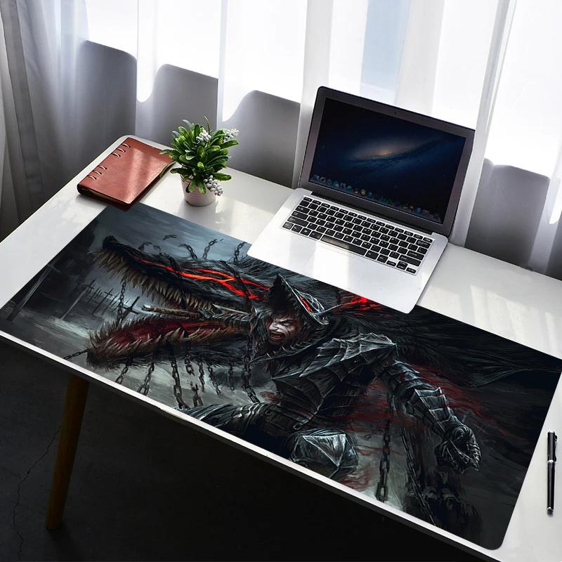 XXL Mouse Pad Deskmat Laptop Office Anime Mousepad Desk BBerserkers Decor Extended Mouse Pad Pc Keyboard Mat Oversize Desk Pad