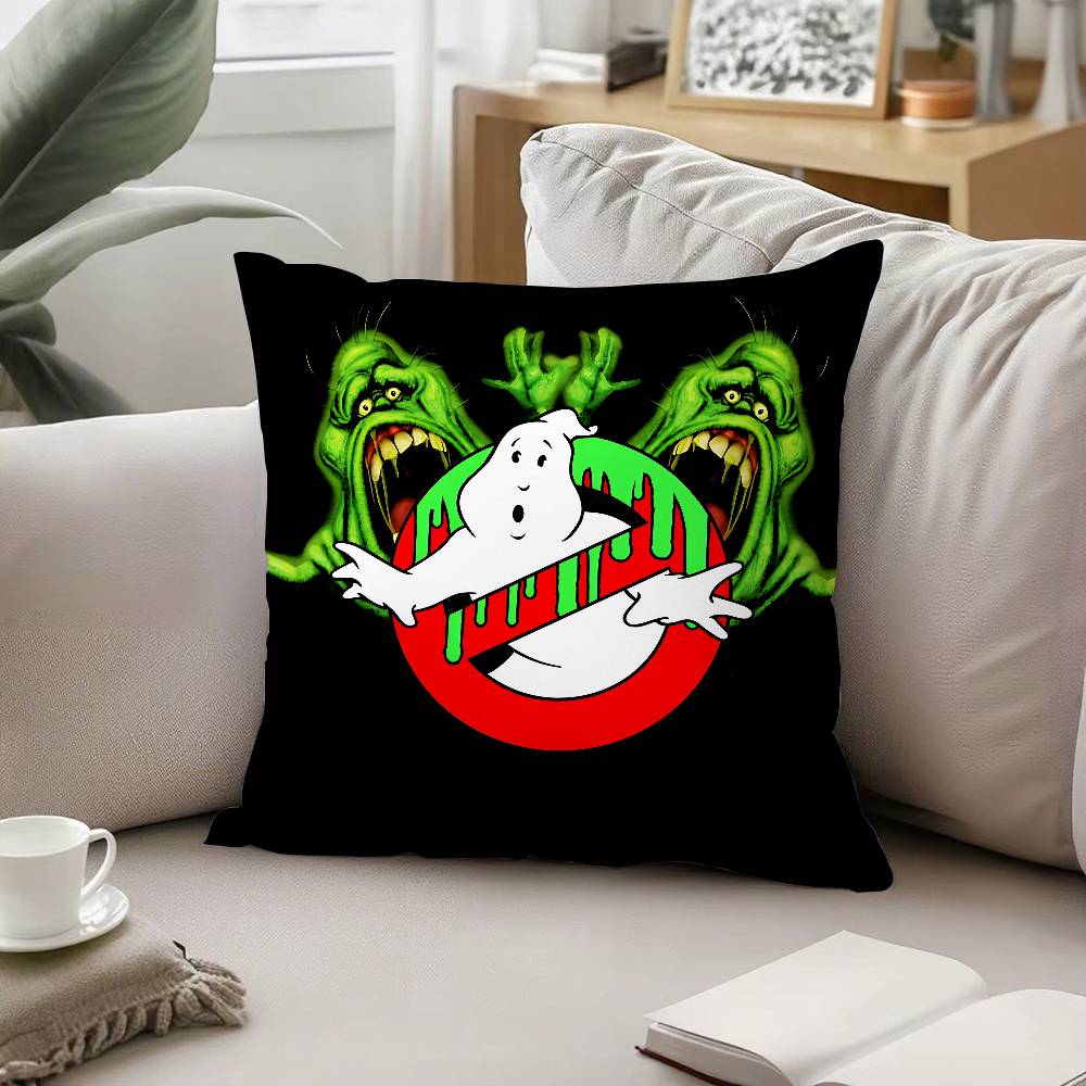 G-Ghostbusters-Various-Anime Pillow Case Pattern Printed Pillowcase For Living Room Sofa Cushion Cover & Bedroom Decor