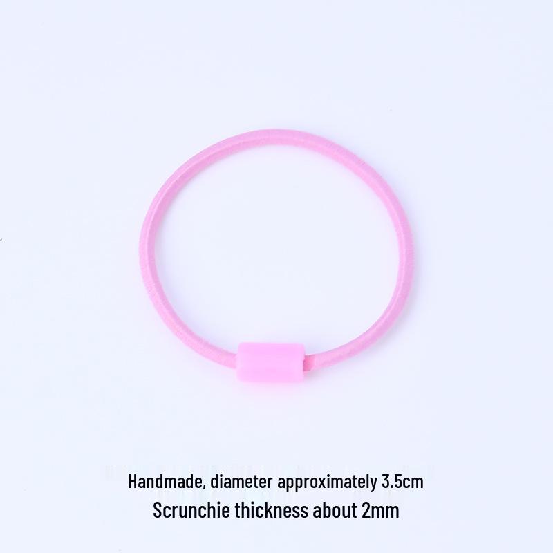 Kolorowy Zestaw Gumek do Włosów z Klamrami DIY dla Dzieci - Gumki o Wysokiej Elastyczności i Akcesoria