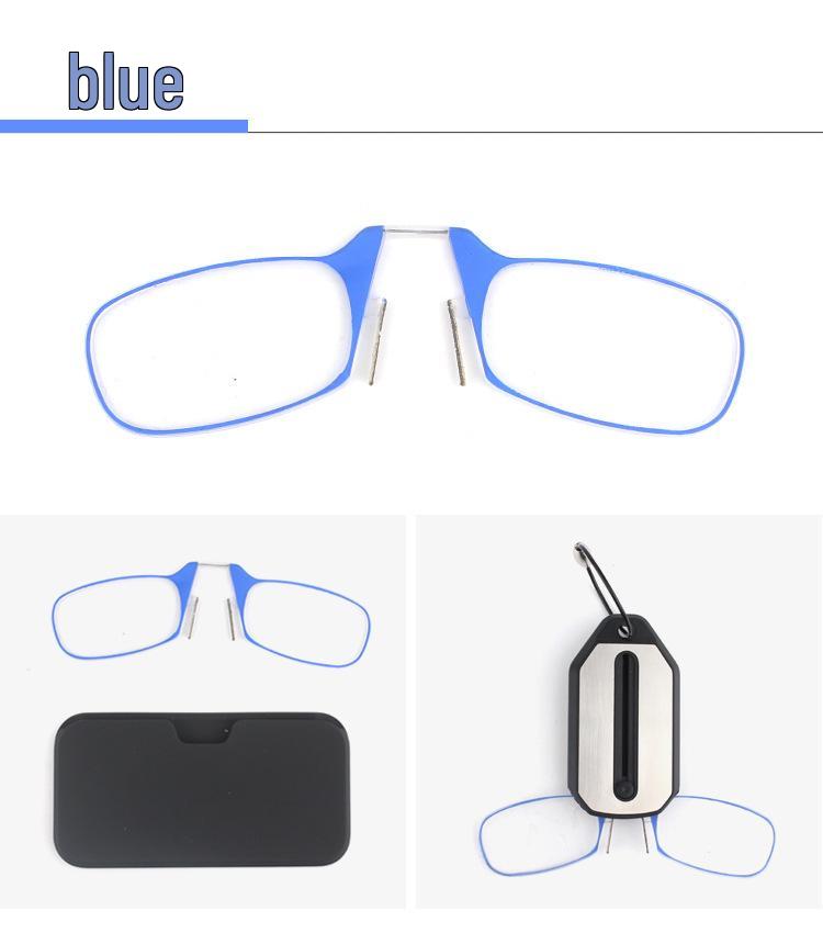 Clip-On Frameless Reading Glasses for Men: Personalized, Fashionable, and Mobile-Friendly.