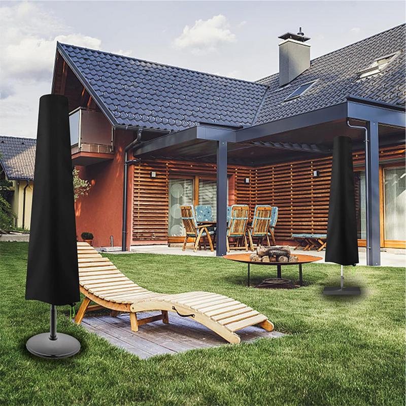 Umbrelă Husă de Patio Exterior Rezistentă la Apă Huse Umbrelă de Piață cu Fermoar Husă de Înlocuire pentru Umbrelă de Patio pentru Exterior
