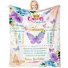 60-Year-Old Woman'S Birthday Gift Creative Digital Printing Blanket Flannel Warm Home Essential Printing Blanket