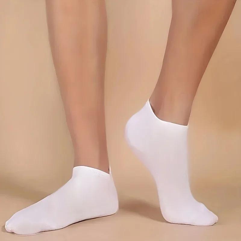 10 or 20 or 40 Pairs Unisex Solid Cotton Socks Men Women Low Cut Ankle Socks Bulk Black White Grey Socks Soft Lightweight