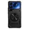 Case for 17 Pro Max - TPU, Black, With Stand