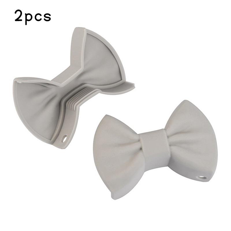 2ks Rukavice do trouby Silikonové rukavice odolné proti přiskřípnutí Proti opaření Protiskluzové rukavice Klipy Držák na hrnce Rukavice na vaření Pečicí rukavice