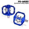 BUCKLOS Bike Pedal Non Slip MTB Road Bicycle Pedal Platform Dual-Funcion Flat Clipless Ultralight Cycling Cleat Pedals Bike Part