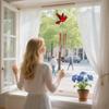 Bird Wind Chimes for Outside Rotating Art Ornament Wind Bell for Balcony Porch Garden Backyard Window Patio Home Outdoor
