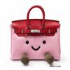 Jllycat Cute Fluffy Platinum Doll Crossbody Elf Handbag