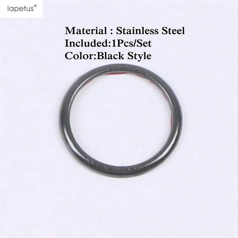 Car Engine Start Stop Button Ring Circle Decoration Cover Trims Fit For Mazda CX-30 CX30  - 2025 Stainless Steel Accessories