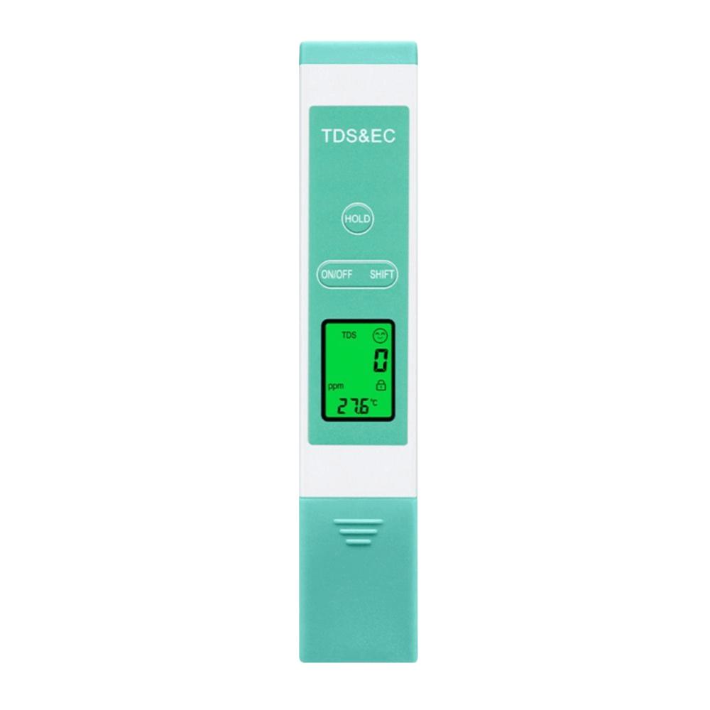 LCD Display Digital Water Quality Tester Backlight Display Temperature Meter EC Meter  Aquarium