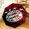 Football Club Neon Cityscape Umbrella 8-Frame for Travel, camping, Casual Lightweight Portable Umbrella, Essential for every family Holidays Gift