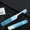 Folding Toothbrush And Comb Travel Kit Hygiene Oral Portable Disposable Camping Tooth Brush