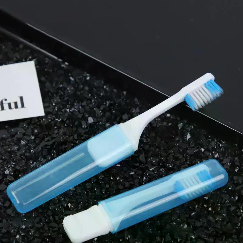Folding Toothbrush And Comb Travel Kit Hygiene Oral Portable Disposable Camping Tooth Brush