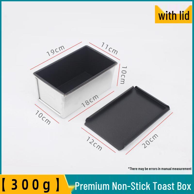 

WS Non-Stick Aluminum Toast Loaf Pan with Lid