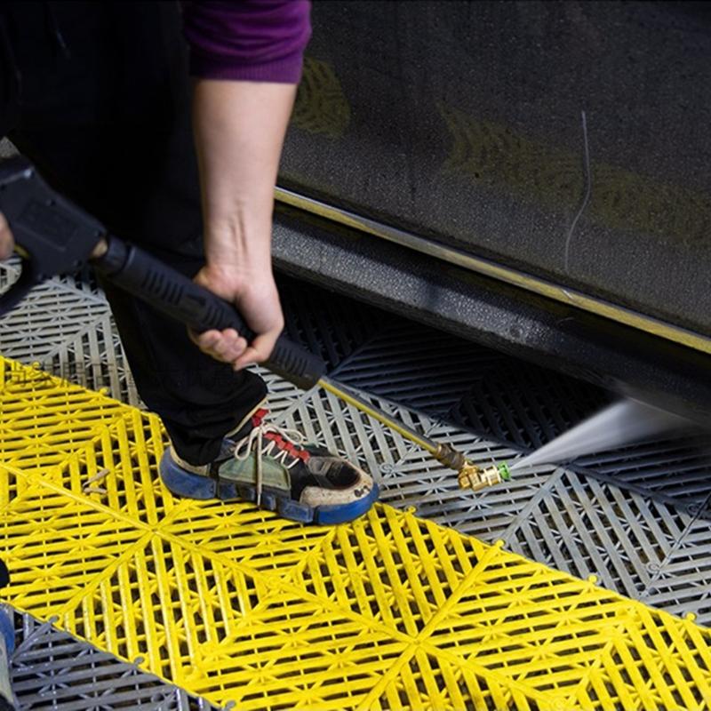 Pressure Washer Spray Nozzle Cleaning Hard To Reach Area Quick Connecting 360 Degree Pivoting Coupler Cleaning Connector