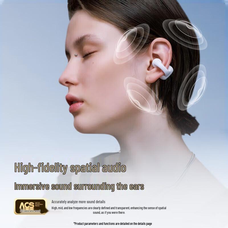 

SANAG S3S Bone Conduction Bluetooth Clip-On Headphones